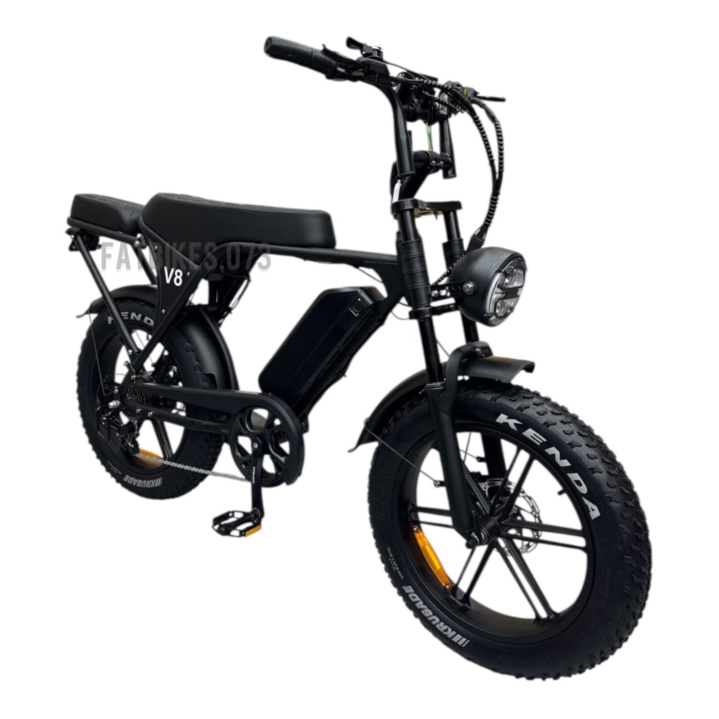 Ouxi V8 5.0 2026 - Fatbike - Special Edition Black - Rijklaar/Doos
