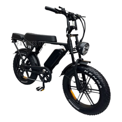 Ouxi V8 5.0 2026 - Fatbike - Special Edition Black - Rijklaar/Doos
