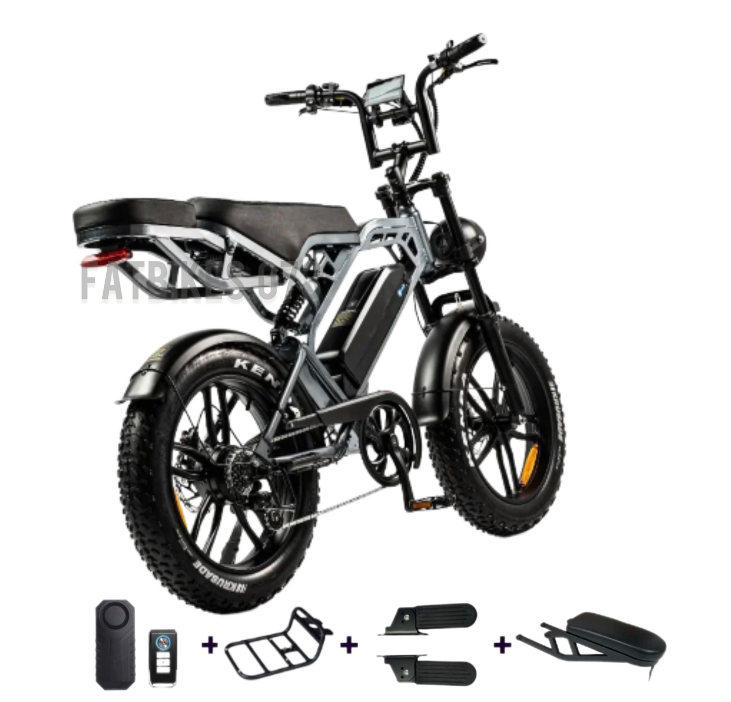 Qmwheel V20 PRO 10.0 2026 - Fatbike  - Special Edition Dark Grey - Rijklaar/Doos