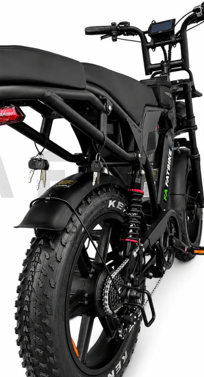 Qmwheel V29 Pro (Dubbele Accu) 2026 - Fatbike - Special Edition Black - Rijklaar/Doos