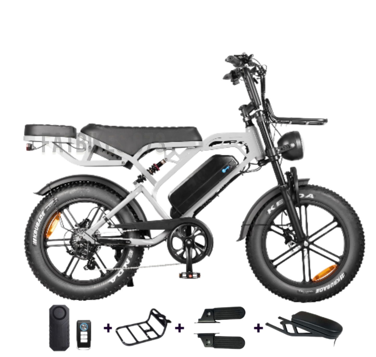 Qmwheel V20 PRO 10.0 2026 - Fatbike  - Special Edition Nardo Grey - Rijklaar/Doos