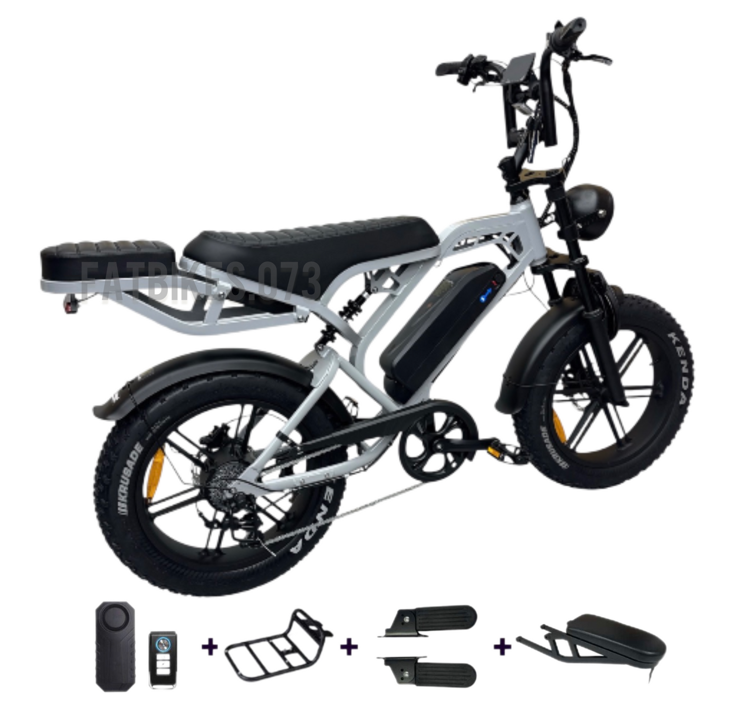 Qmwheel V20 PRO 10.0 2026 - Fatbike  - Special Edition Nardo Grey - Rijklaar/Doos