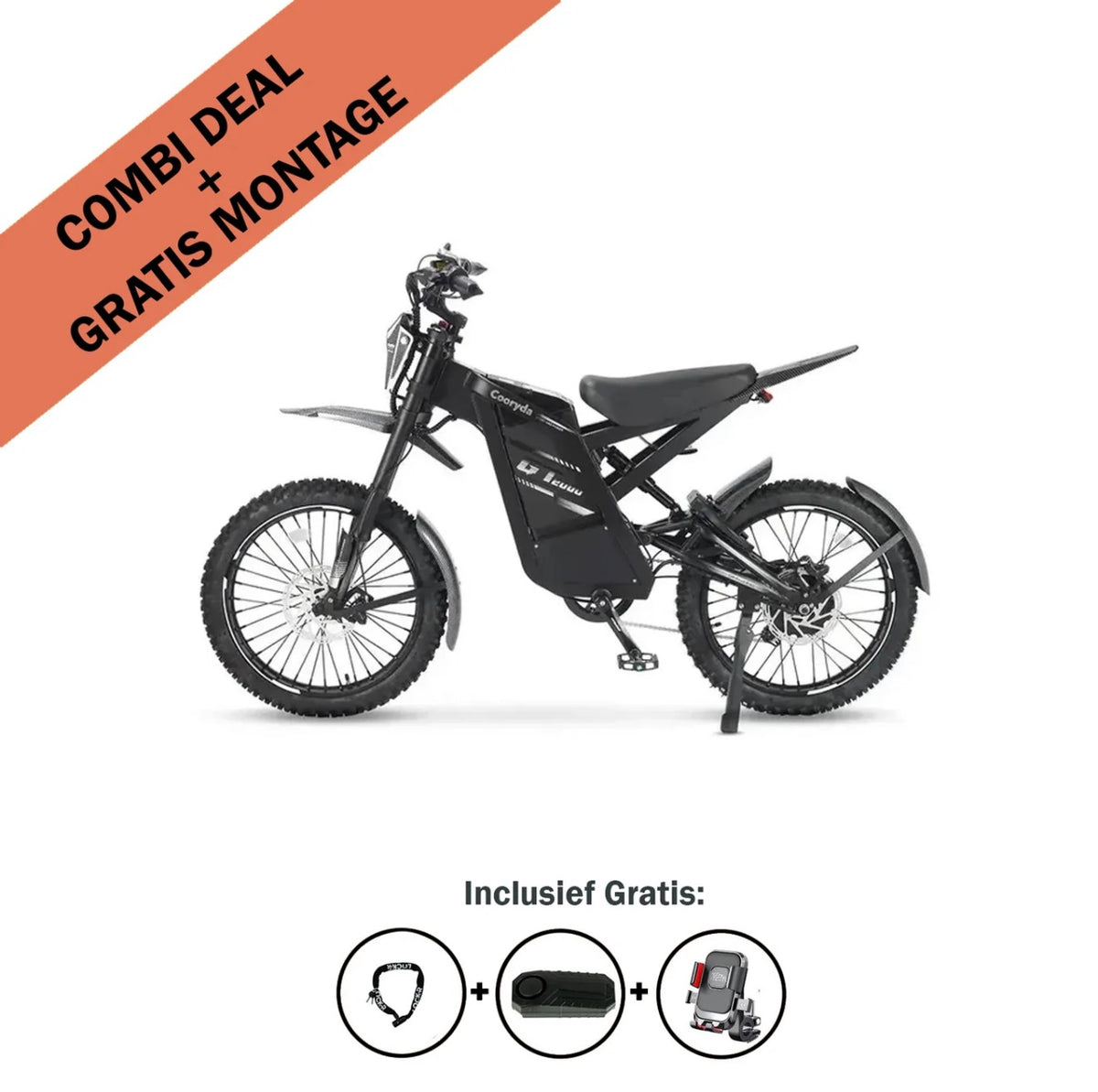 GT2000 2.0 - Rijklaar Ophalen - Phantom Black - City/Offroad