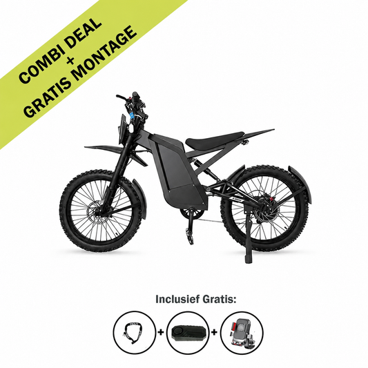 GT2000 1.0 - Rijklaar Ophalen - Black on Black - City/Offroad