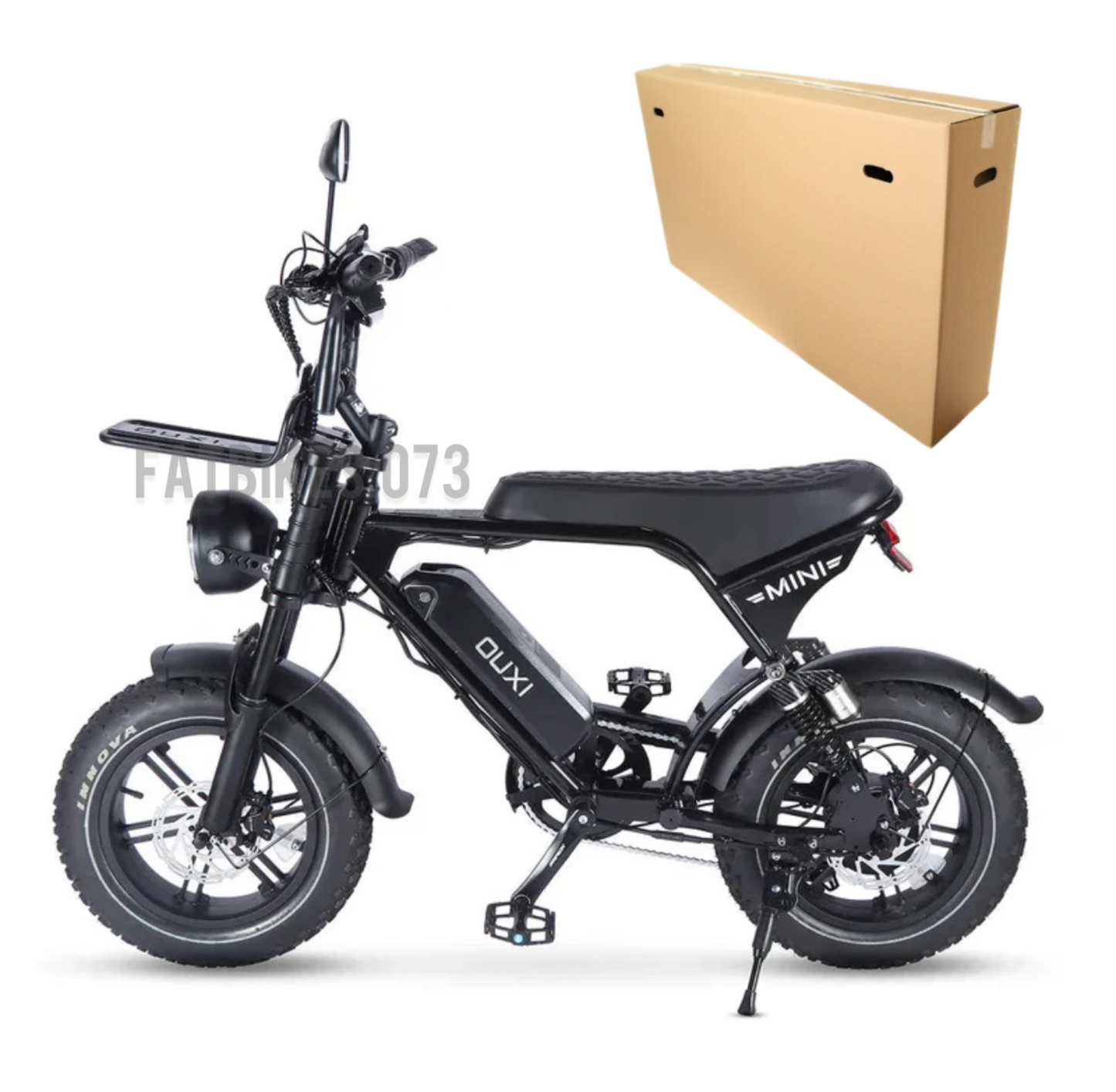 Ouxi V8 Ultra Mini 2026 - Fatbike - Special Edition Phantom Black - Rijklaar/Doos