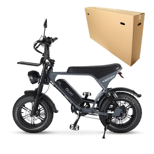 Ouxi V8 Ultra Mini 2026 - Fatbike - Special Edition Nardo Grey - Rijklaar/Doos