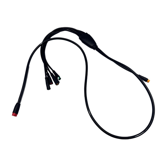 Kabelboom Ouxi - 6 Pin Zwart Koplamp aansluiting