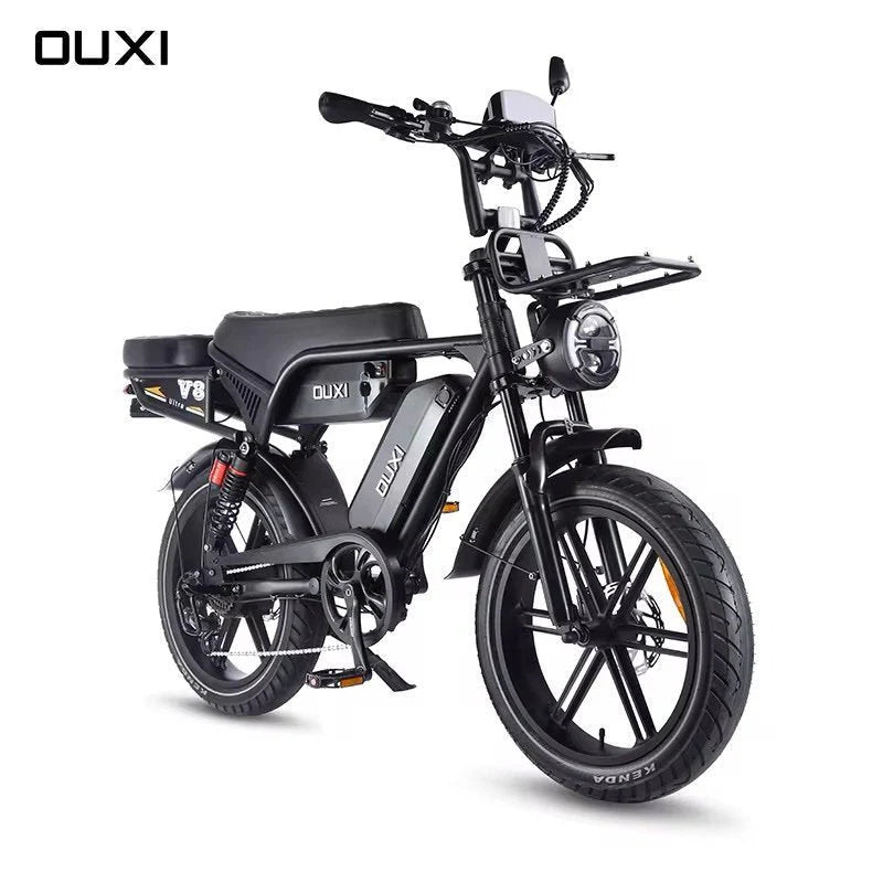 Ouxi V8 Ultra Max (Dubbele Accu) 2026 - Fatbike - Special Edition Black - Rijklaar/Doos
