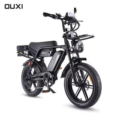 Ouxi V8 Ultra Max (Dubbele Accu) 2026 - Fatbike - Special Edition Black - Rijklaar/Doos