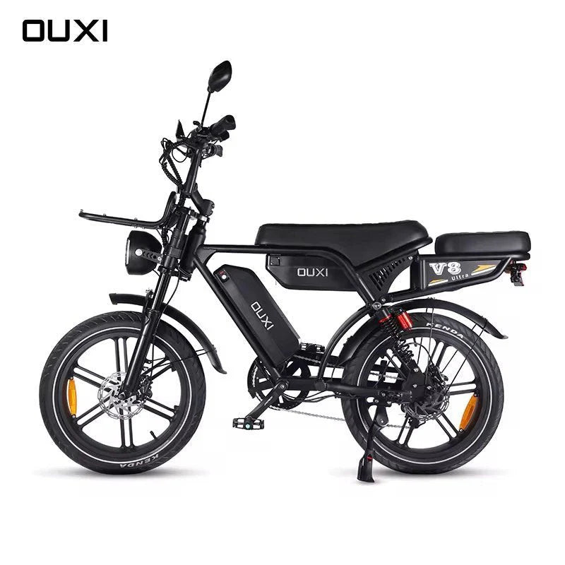 Ouxi V8 Ultra Max (Dubbele Accu) 2026 - Fatbike - Special Edition Black - Rijklaar/Doos