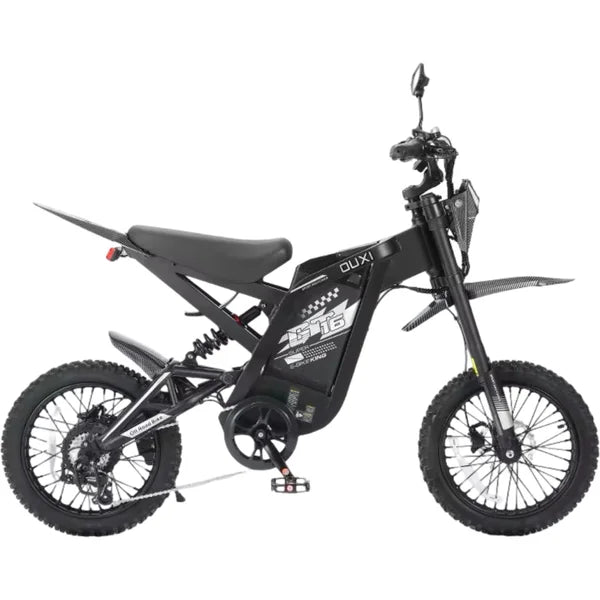 Ouxi GT16 - Skinnybike - Phantom Black - Rijklaar/Doos