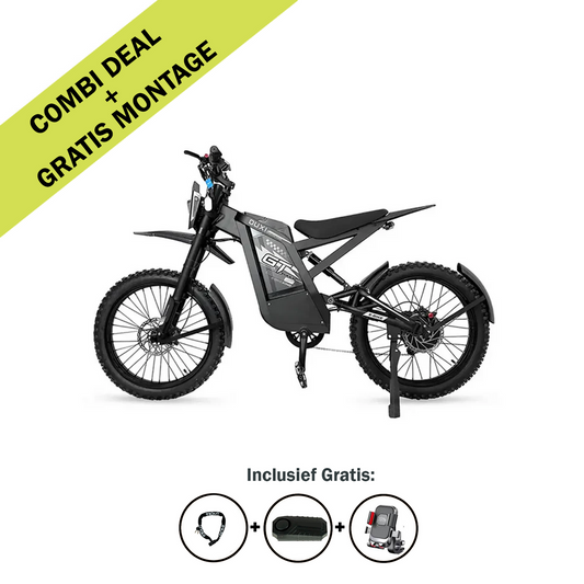 GT2000 1.0 - Rijklaar Ophalen - Black - City/Offroad
